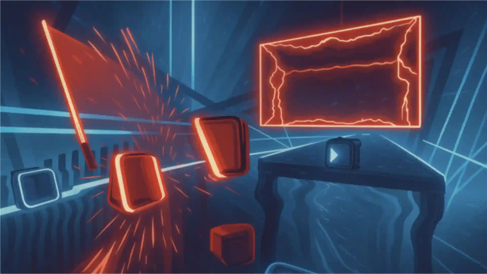 Фон аттракциона VR ACTIVE в TomorrowLand Kraków