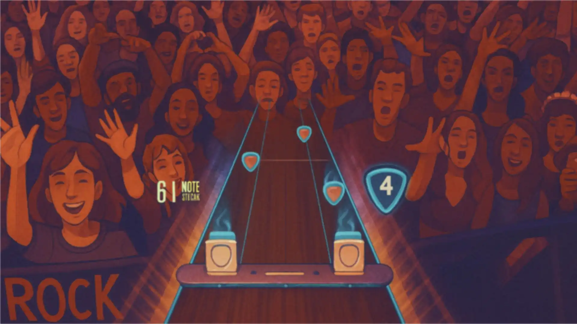 Tło atrakcji SALA MUZYCZNA w TomorrowLand Kraków