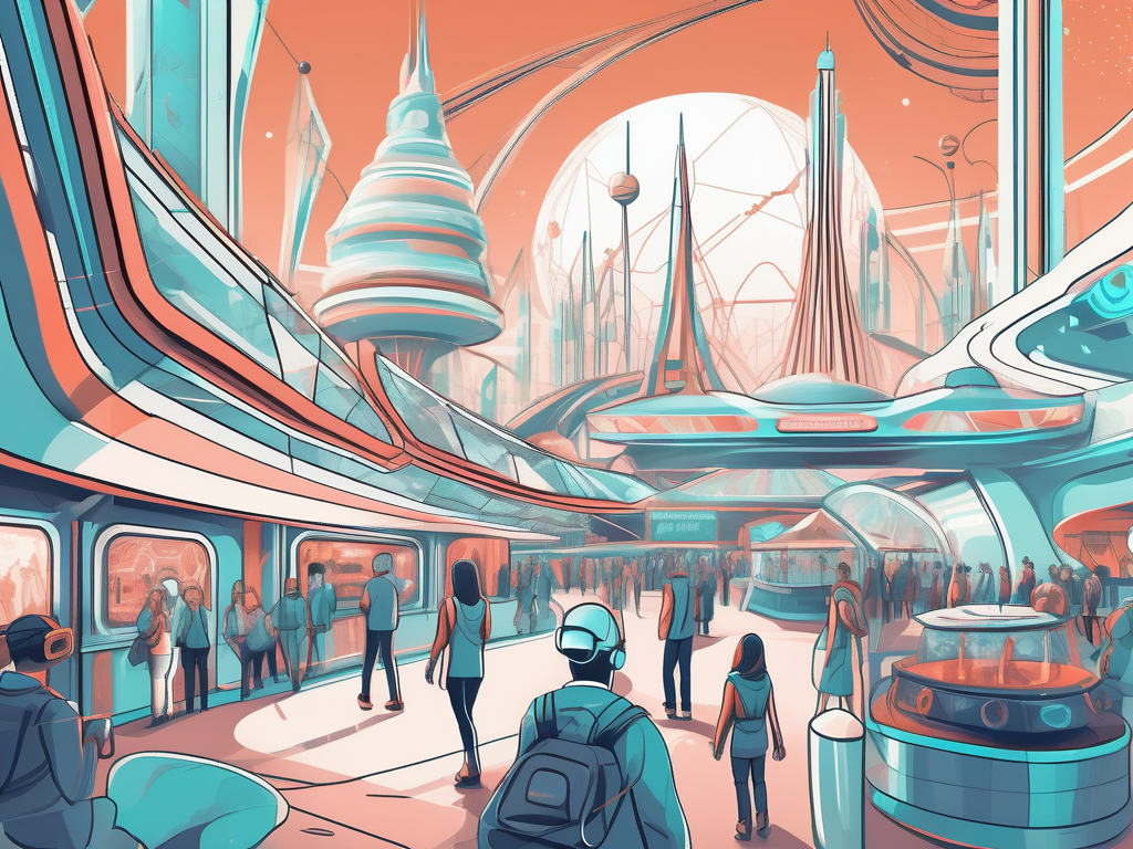 urodziny w centrum atrakcji “Tomorrowland” z VR
